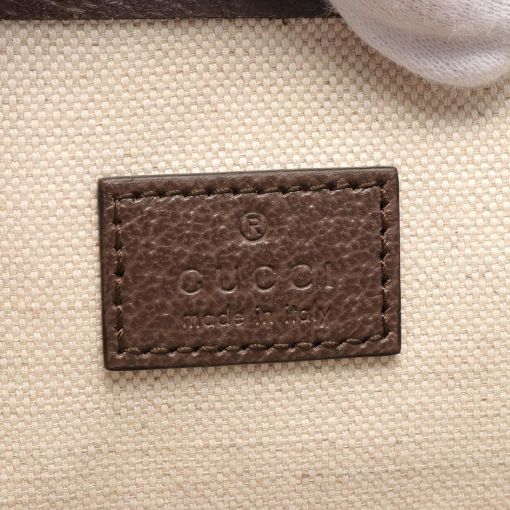 GUCCI Brown Leather Tote Bag - Picture 5 of 5